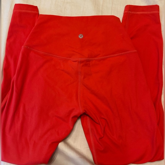 lululemon Align™ High-Rise Pant 25" Carnation Red - Picture 2 of 3